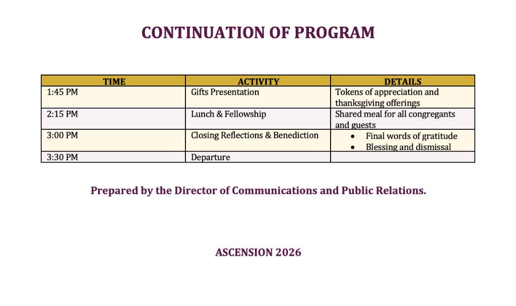 CEECK 17th Anniversary programme part two — afternoon schedule